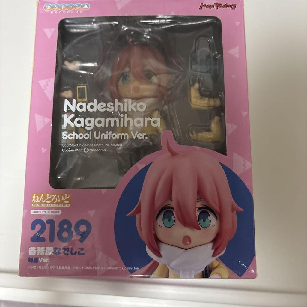 [USED] Nendoroid Nadeshiko Kagamihara (Uniform ver.) from Laid-Back Camp