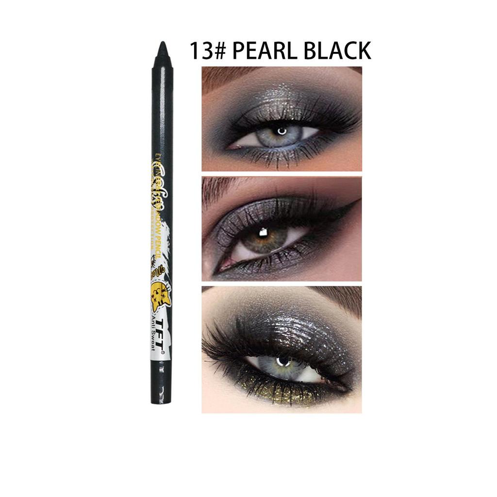 Matita Ombretto Perla Colore Eyeliner Impermeabile Non Macchia Moda Trucco