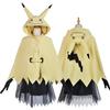 (L) Roztomilý Kreslený Mimikyu Cosplay Župan Pyžamo Halloween Karnevalový Oblek Plášť Sada Plná
