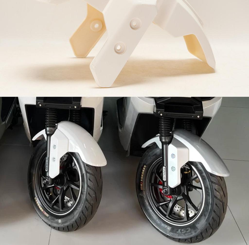 Durable Electric Scooter Front Fender Mudguard - Non-Deforming and Adaptable Design for Tai Ling Cang Qiong
