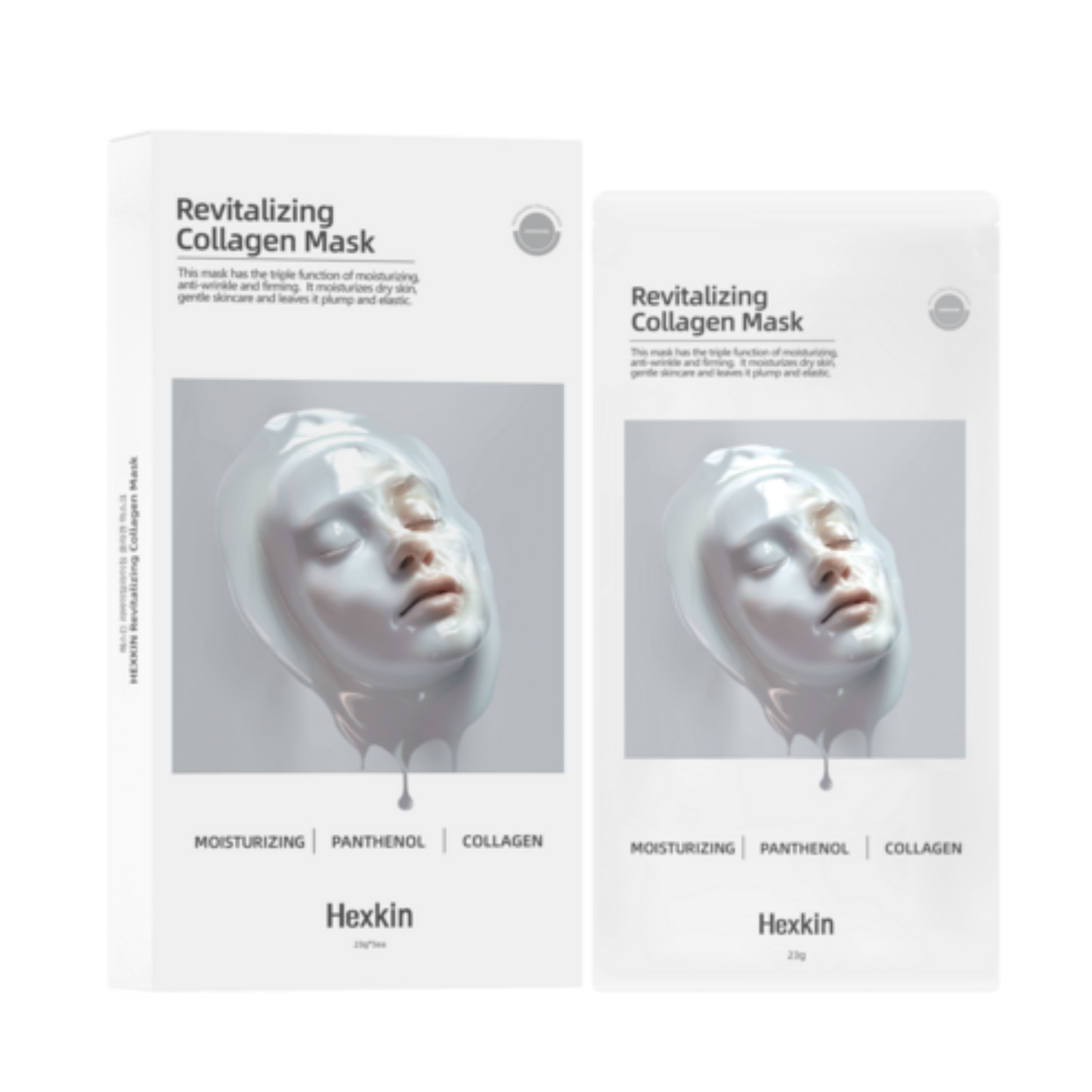 HexKin Revitalizing Collagen Mask 5pcs