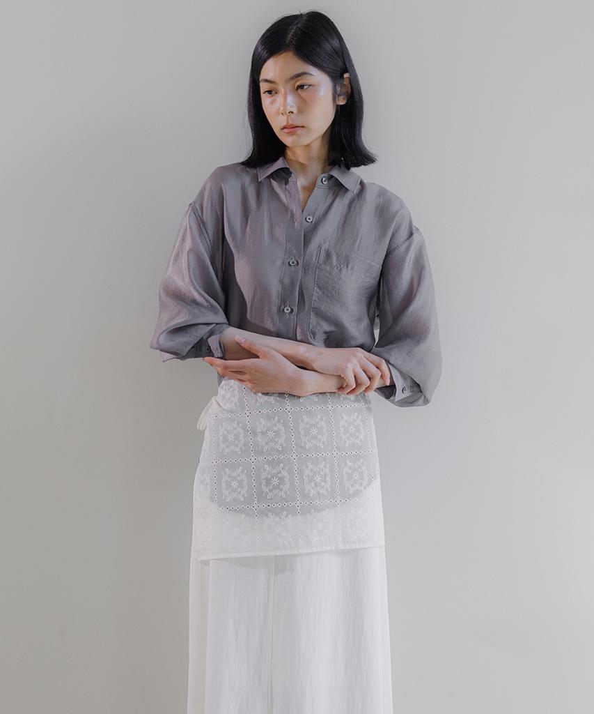 Oeoseoul Lace Wrap Skirt