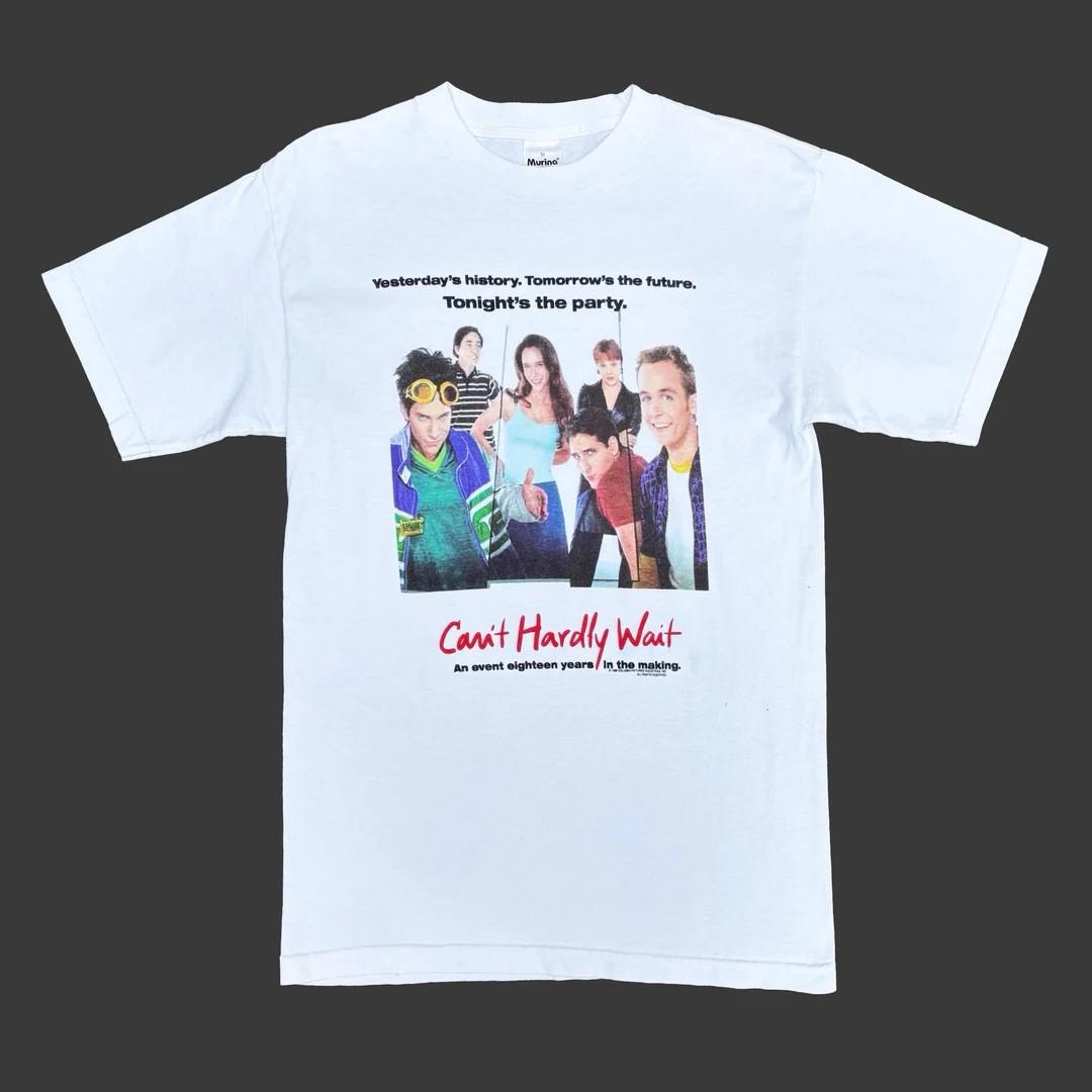 Can’t Hardly Wait 1998 90s Vintage Movie Promo USA Made Merch Rare Unisex T-Shirt XL