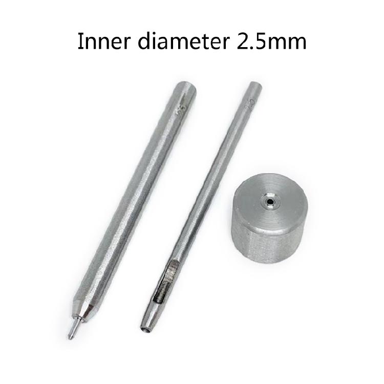 3-teiliges Ösen-Druckknopf-Installationswerkzeugset für Lederhandwerk Lochsetzung