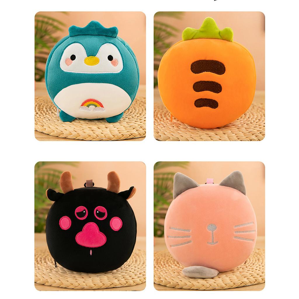 (Beamer)Augenmaske, Plüschtier, multifunktionale Augenmaske, tragbar, Daunen-Baumwoll-Huhn