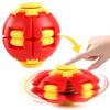 Fidget spinner colorful stress relief ball press and rotate to vent office portable small toy