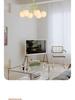 Modern Minimalist Cream Style Chandelier - Tulip Design for Living Room, Bedroom, or Dining Area