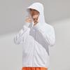 Ice silk sunscreen clothing removable brim face covering women's UPF10 + UV protection fishing sunscreen clothing men's outdoor ventilation