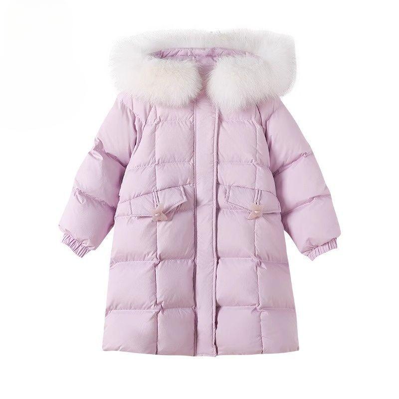 Modische Baumwollgepolsterte Kleidung für Mädchen, Kinder Daunen-Baumwollgepolsterte Kleidung, Winter Baumwollgepolsterte Jacken