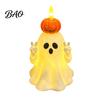 Battery Operated Nursery Light Cute Halloween Ghost/Pumpkin LED Night for Desktop Decoration, Safe Flameless Candle with Warm Glow Home Party
