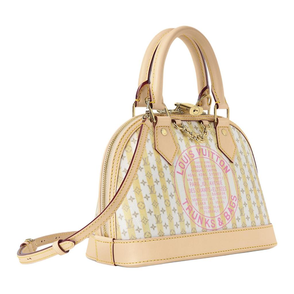 LOUIS VUITTON Alma BB Coated Canvas Shoulder Bag, Crossbody Bag, Handbag Small Women's Multicolor M28672