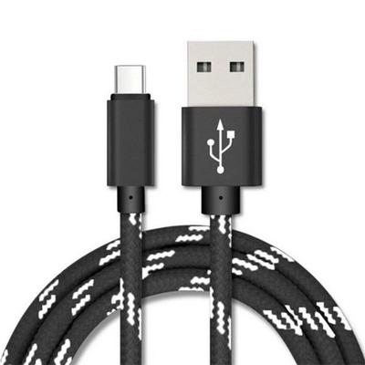 Silver White 2 Meters EASON Charging Data Cable Nylon Charging Cable USB Fast Charging Braided Charging Data Cable for iOS