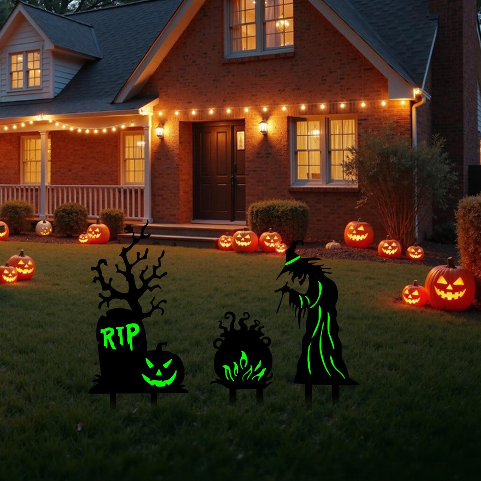 

Декоративные элементы из акрила 2D Tree Spirit, водонепроницаемые для дворов, украшения сада на открытом воздухе, свадьбы и вечеринки в саду One Size чёрный