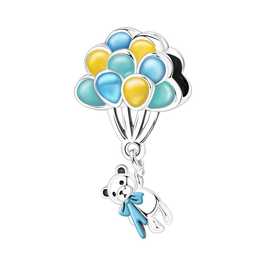 Kupfer Blauer Hut Pinguin Tier Perlen Original Anhänger Armband Charm Schmuck Party DIY Trendige Geschenke