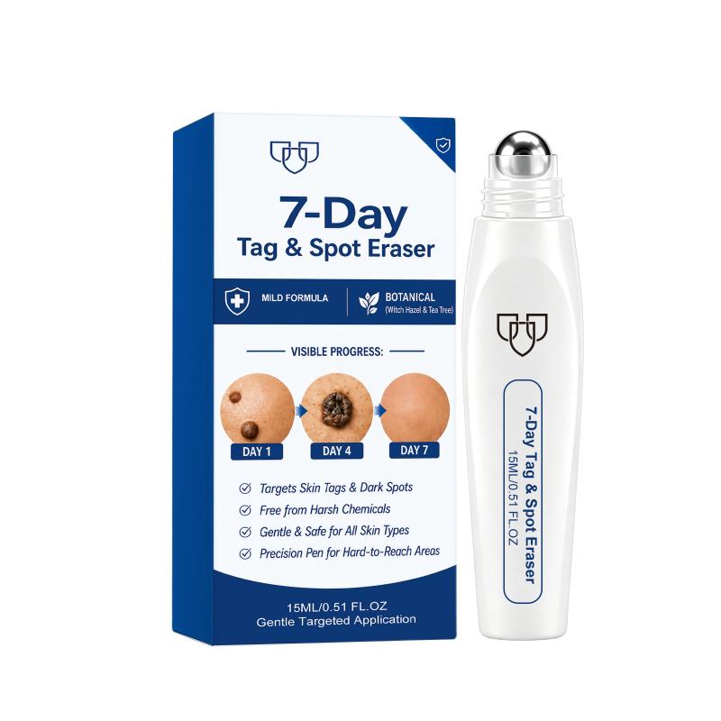 7 Day Skin Tag & Dark Spot Remover Pen Suitable for Beginners for At Home Daily Facial Skincare Use 1Pcs