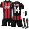 Novo Conjunto de Camisa de Futebol 2025-26 14 Modric Edição do Fã Traje de Treino Respirável de Secagem Rápida para Adultos Crianças
