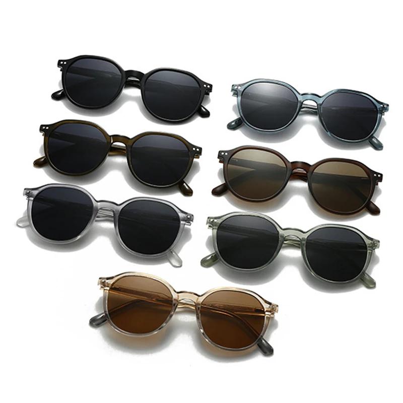  New Retro Round Women Luxury Sunglasses Fashion Rivets Men Sun Glasses Shades UV400