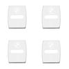 For BMW M X1 X3 For BMW X1 X2 X3 X5 X4 X6 X7 G30 G20 G32 G11 G12 F40 F30 F20 F10 F34 F07 F44  Sticker 4Pcs 3D Car Door Lock Cover Accessories