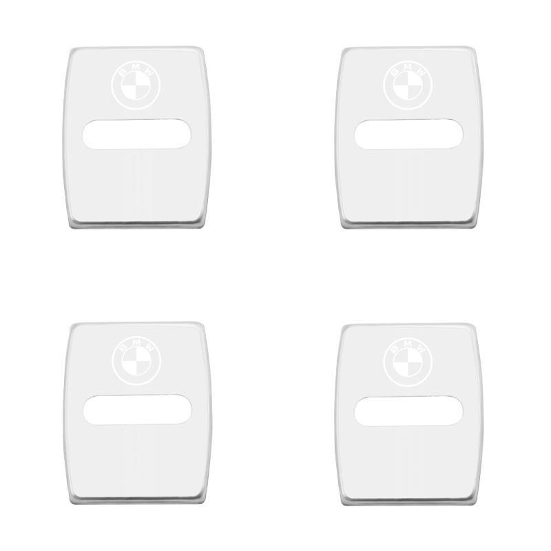 For BMW M X1 X3 For BMW X1 X2 X3 X5 X4 X6 X7 G30 G20 G32 G11 G12 F40 F30 F20 F10 F34 F07 F44 Sticker 4Pcs 3D Car Door Lock Cover Accessories
