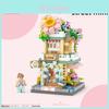 Ice Cream Flower Photo Coffee Shop Street View Assembly Building Blocks Toys For Kids And Collectors