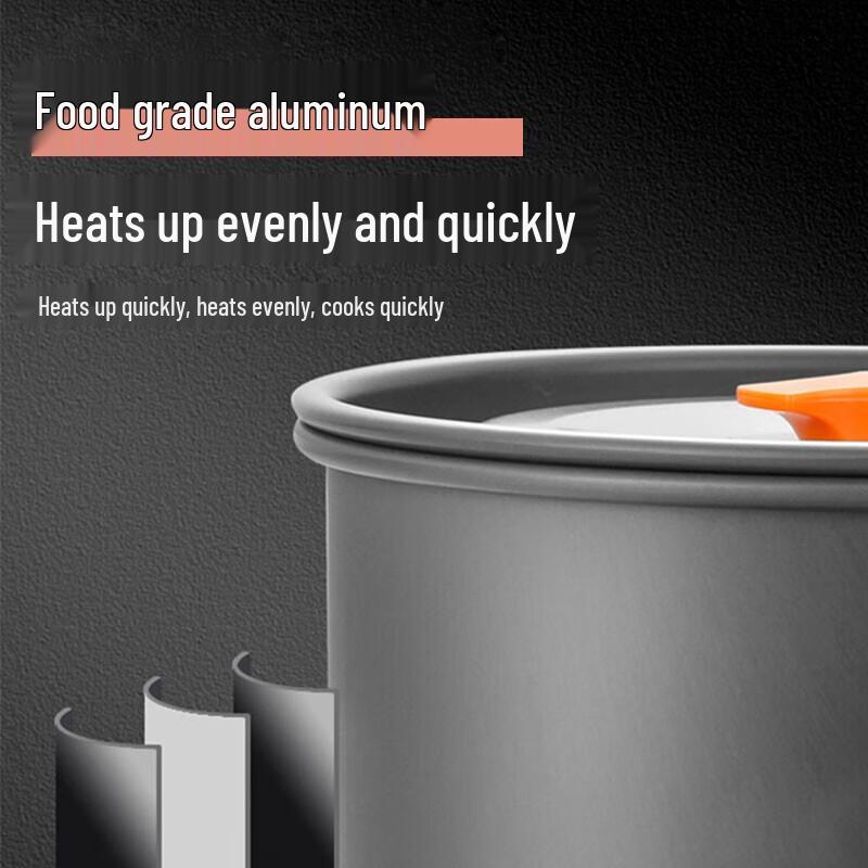 Outdoor Camping Cookware 3-Piece Set