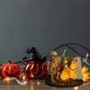 Specter Glowing Skull And Specter Light Resin Craft For Halloween Home Decorate Mysterious
