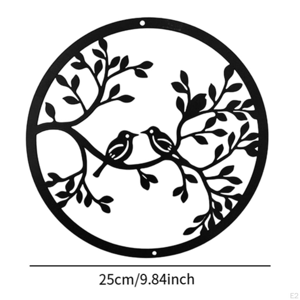 Metal Wall Art Decor Housewarming Gift Decorative Modern Artwork for Dining Room Shop