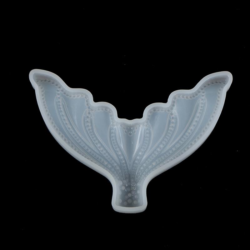 Fairy Mermaid Tail Scale Silicone Fondant Mould Beach Animal Cake Icing Mold