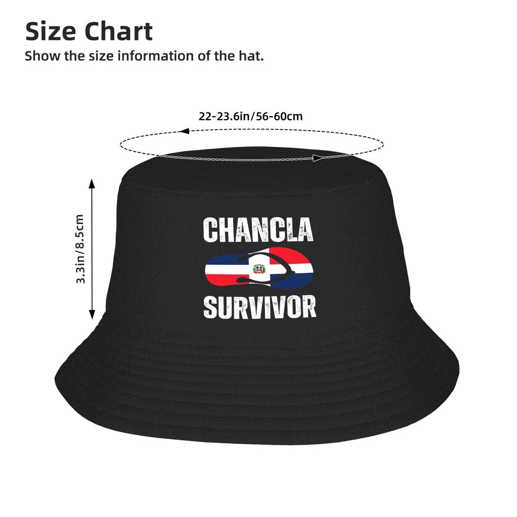 Dominican Republic Flag Hispanic Heritage Bucket Hat For Men Beach Floppy Hat Street Foldable For Camping Fishing Caps Bob Hat