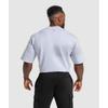 Gymshark Heritage Washed Short Sleeve Crew Silver Lilac A4a8d Pbyv