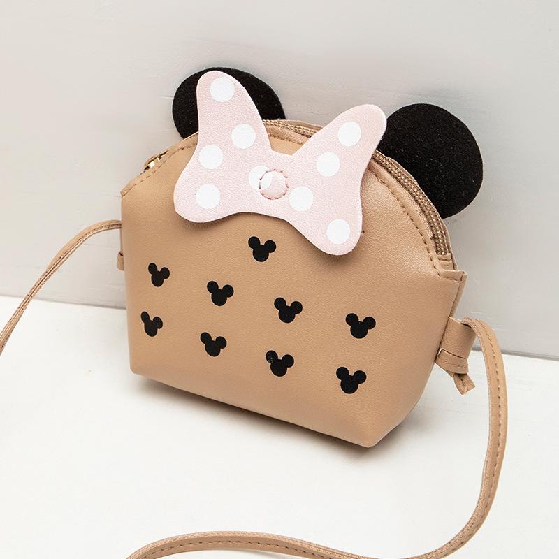 

Girl princess children s cute change bag new personalized cartoon messenger bag абрикосовый