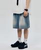Lipeullaipeoki Sa8524 Soda Fold Bermuda Denim Shorts (Light Brush)