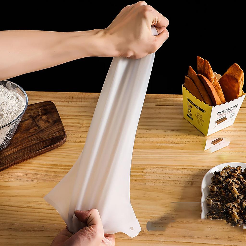 Food Grade Silicone Dough Kneading Bag, Flour Mixer for Bread, Pastry & Pizza, Versatile Kneading Tool