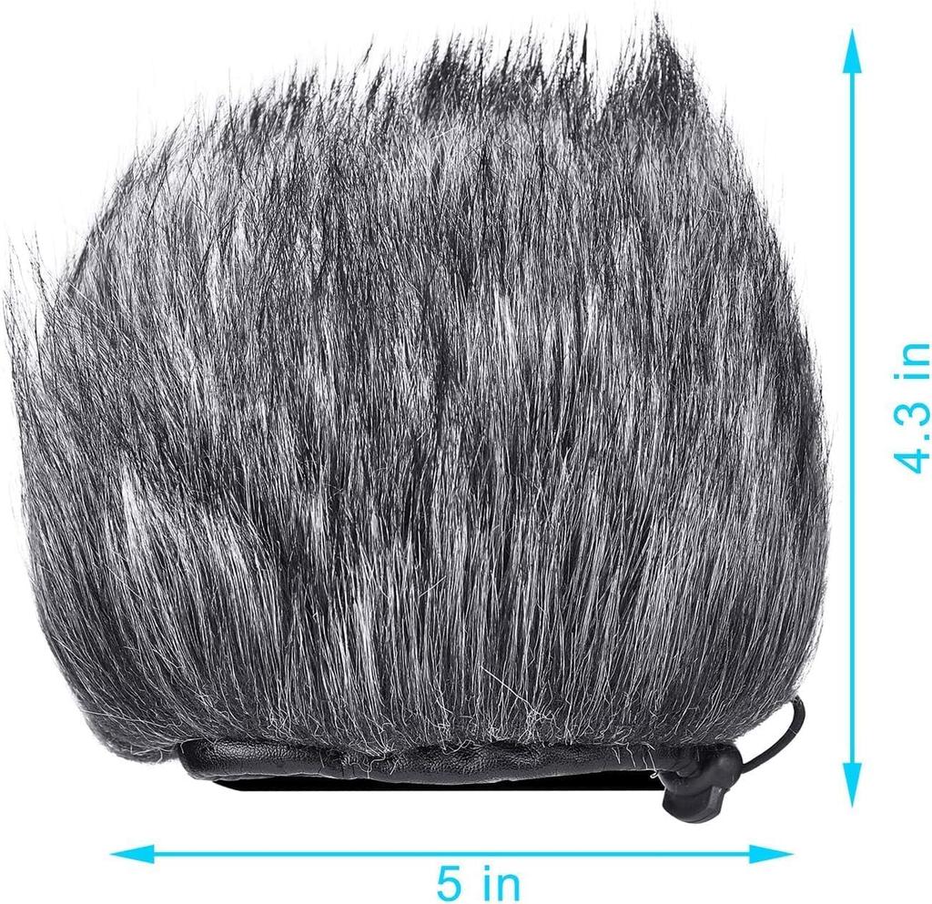 H5 H6 Wind Screen Microphone Wind Muff for Zoom Portable Handheld Recorder