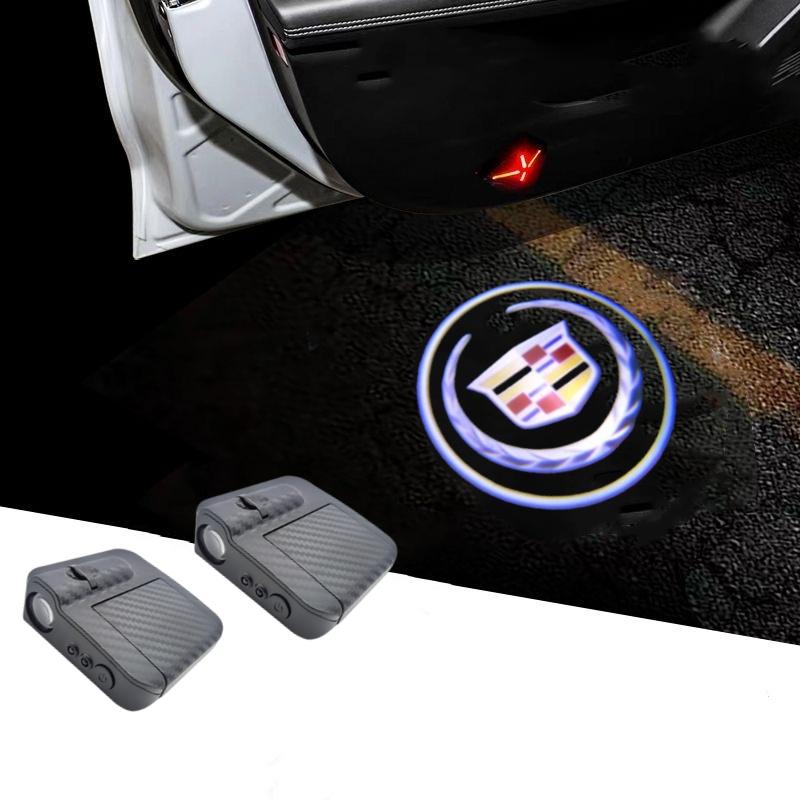 

2Pcs Car LED Door Welcome Logo Light for Cadillac CTS 2008-2013 STS 2005-2011 SLS 2007-2012 2013 Lights Courtesy Projector Lamps 2PCS