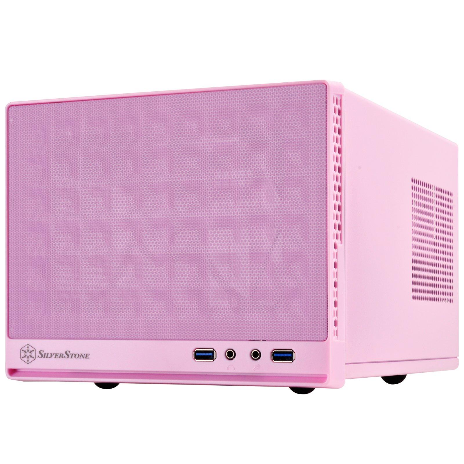 

Silver Stone SilverStone Sugo Series Case Pink Mini-ITX SST-SG13P рожевий