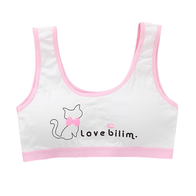 Girls Training Bra Kids Underwear Bra Vest Children Underclothes Sport Tops Cotton Bras
