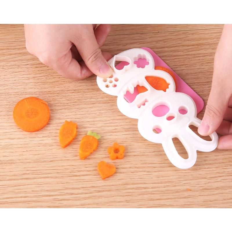 Cute Animal Shaped Rice Ball Mold Onigiris Mold Sushi Molds Rice Ball Maker Sushi Moulds for Lunch Bento Box Accessories
