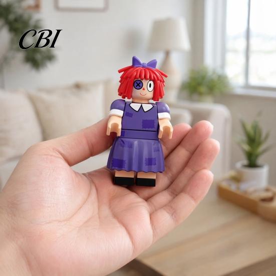 Figure ispirate agli anime 8 Pezzi Personaggi del Circo Cartoni Animati, Modello Animazione in PVC, Decorazione da Scrivania Collezionabile per Casa Ufficio, Set Regalo per Fan