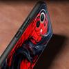 Black Red Ripple Art Phone Case Cover for Xiaomi Mi 17 15 14 13 12 11 Ultra 15T 14T 13T 12T 11T Pro Lite 5G Soft TPU Shell Funda