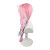 Pink Braided Cosplay Wig - 28" Heat-Resistant Synthetic Hair with Long Twisted Pigtails for Anime Conventions & Daily Wear
