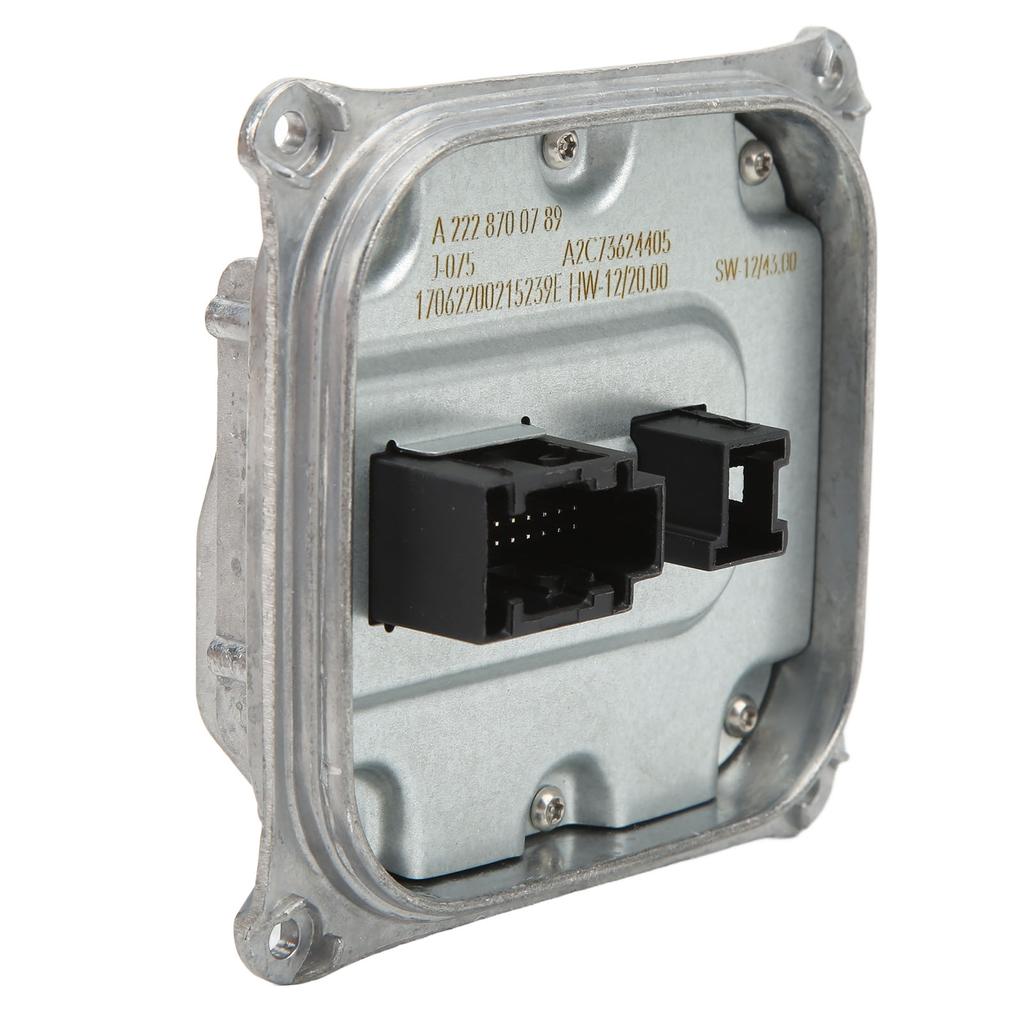 LED Headlight Ballast A2228700789 Headlamp Control Unit Replacement for Mercedes‑Benz C‑Class E‑Class S‑Class