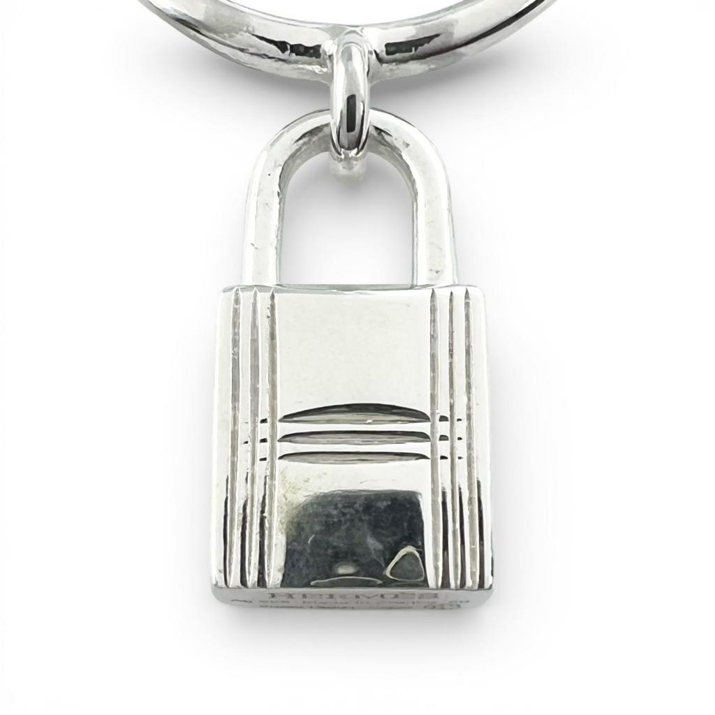 Excellent HERMES Ring Amulet Cadena Silver AG925 Women 50 Used