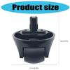 Shockproof Wheel Steering Caster Wheels Robot Cleaner Maintenance Replacement Wheels ABS Texture for Robot Vacuums
