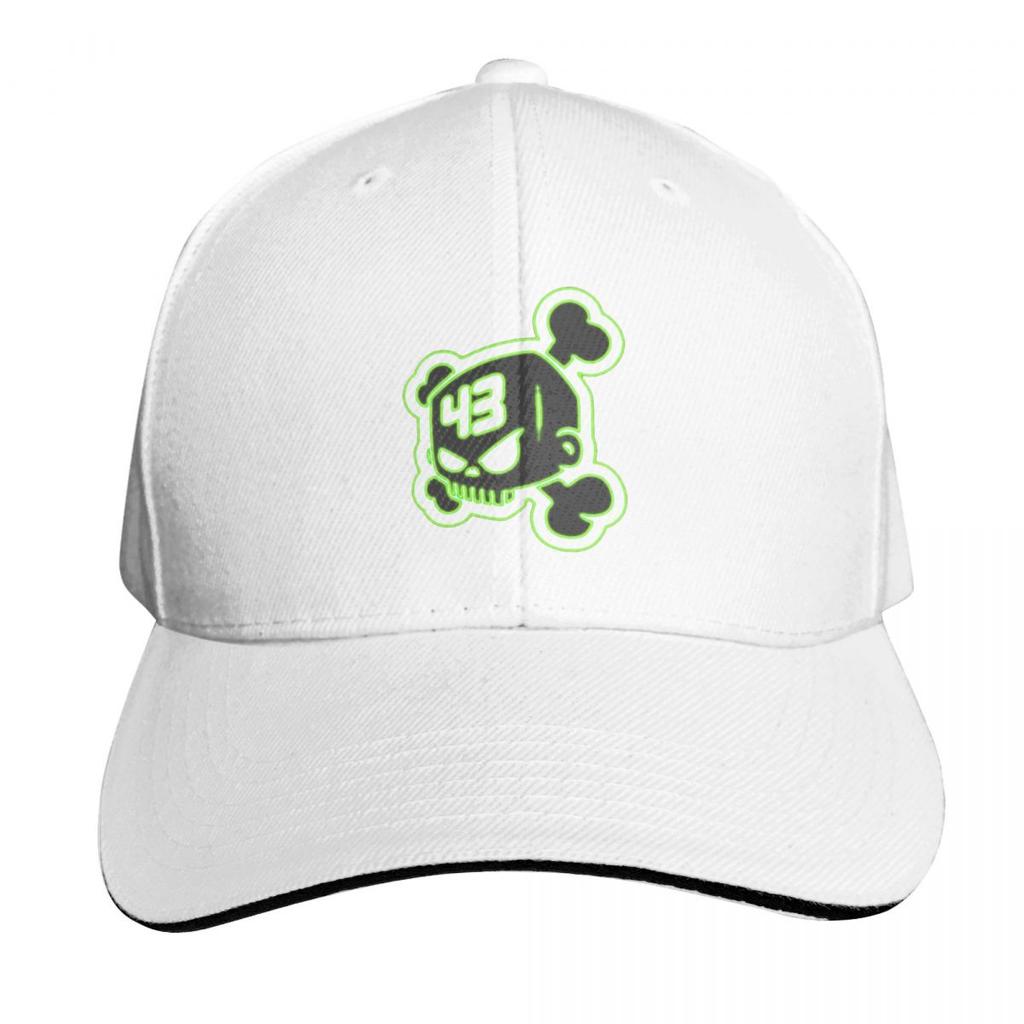 Kšiltovka Ken Block Skull 43 Módní Ležérní Baseballové Čepice Nastavitelná Čepice Hip Hop Letní Unisex Baseballové Čepice