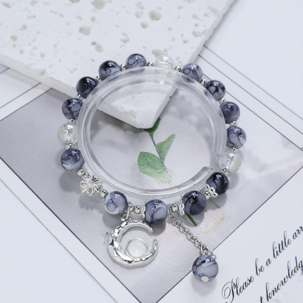 Mori Style Mermaid Crystal Bracelet – Versatile Niche Design for Women, Ideal for Students and Best Friends