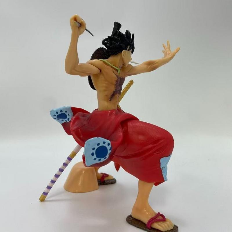 New One Piece And The Land Of Kimono Luffy Figurines Model Figurines Accessories Birthday Gifts Creative Anime Toys