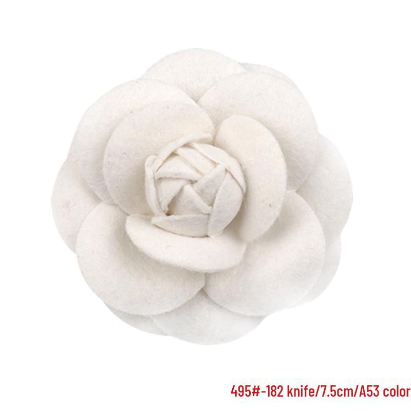 Non-Woven Camellia Flower Hair Clips: Elegant DIY Accessories for Jewelry and Clothing.