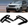 6Pcs Black ABS Plastic Front Fog Lamp Cover Trim for Discovery 5 2017‑2018