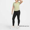 Nike Swoosh Run Split Logo Quick-Dry Short Sleeve T-Shirt Women Tops Light-Olive-Green DM7778-371